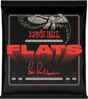 ERNIE BALL 【2748】Extra Light Pino Pradino Smoothie Flats Bass Strings 38-98 Gauge《アーニーボール》《ベース弦》《フラットワウンド》※ピノ・パラディーノご本人はレギュラーチューニングの時はEXTRA LIGHTを、ダウンチューニングの時はMEDIUMを使用しています。