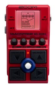 【送料込】ZOOM MS-60B+ MultiStomp / Bass Pedal《ズーム》《マルチストンプ／マルチエフェクター／ベース用》