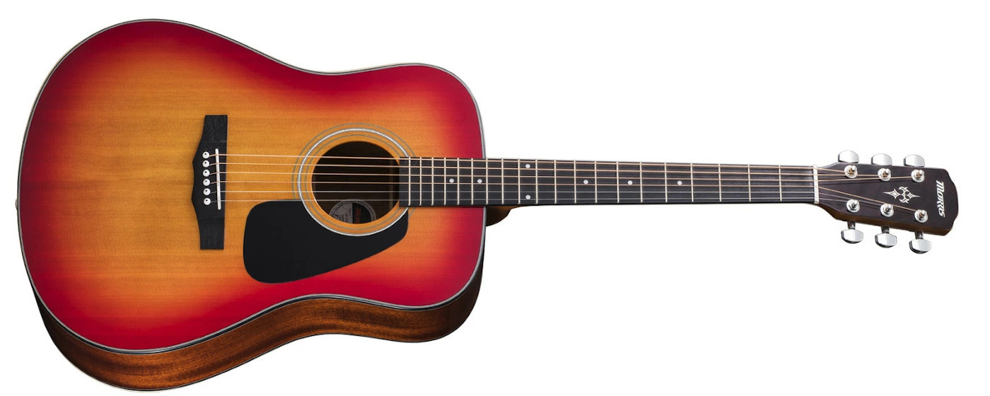 【送料込】【弾きやすさを追求、入門用に最適♪】 【NEW! MODEL!】【PERFORMERS EDITION】　Morris モーリス M-020 CS チェリー・サンバースト