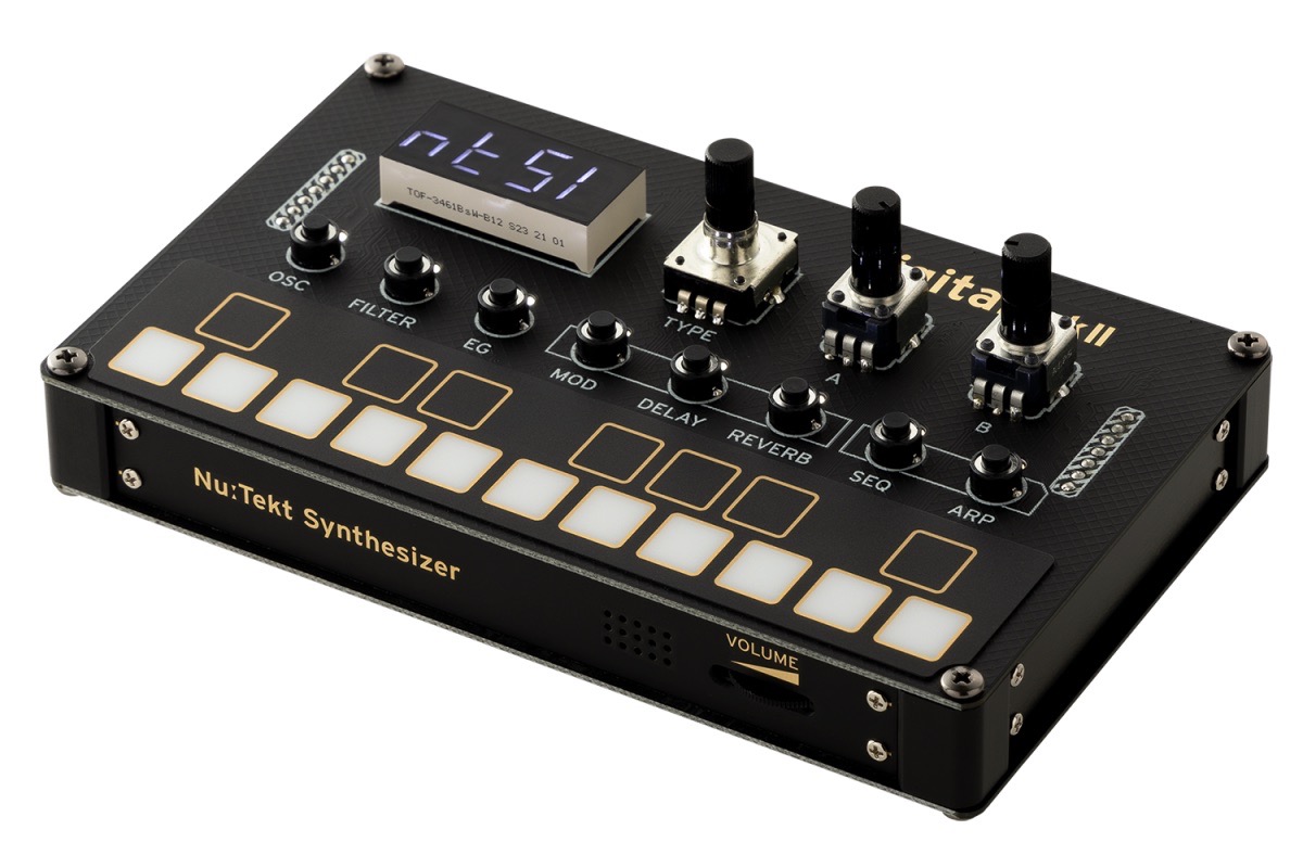 【セール特価/台数限定】KORG Nu:Tekt NTS-1 digital KIT mkII - PROGRAMABLE SYNTHSIZER KIT -《コルグ コンパクトDIYシンセキット》