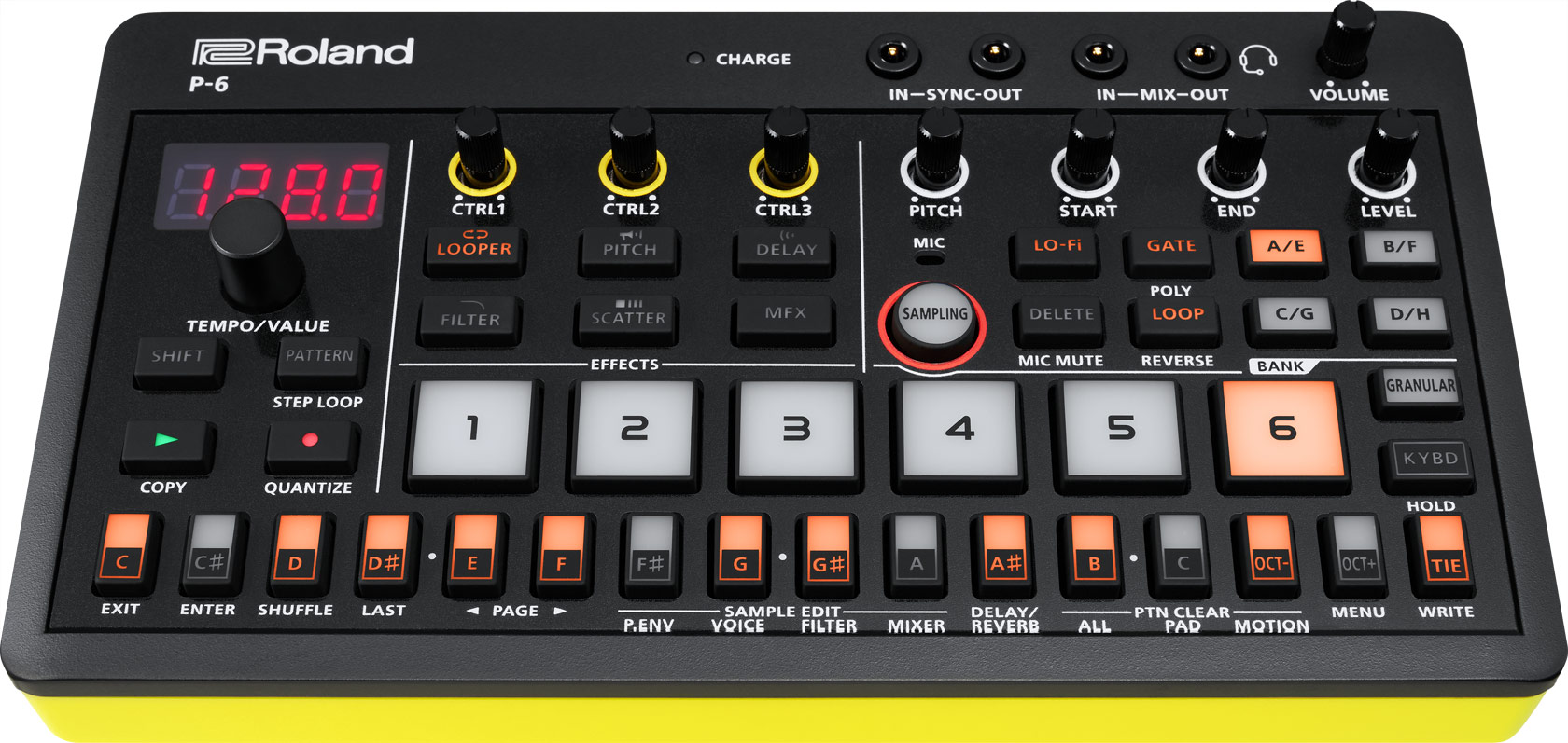 【送料込】Roland《ローランド》P-6 -CREATIVE SAMPLER-《サンプラー》《ステップ・シーケンサー》