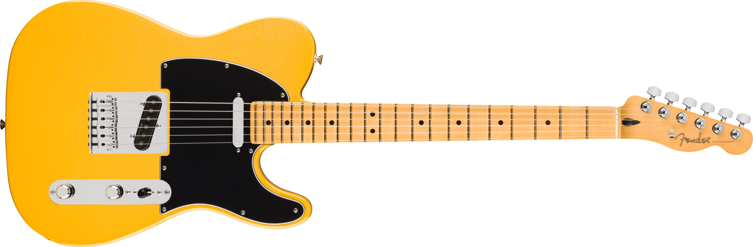 【送料無料】Fender Player II Modified Telecaster®, Maple Fingerboard, Sunshine Yellow《フェンダー》《プレイヤー2・モディファイド》《テレキャスター》