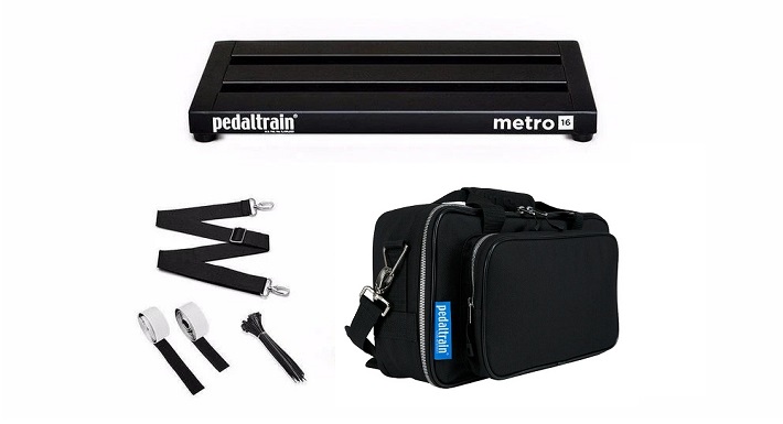 【送料込】Pedaltrain M16-SC《ペダルトレイン / メトロシリーズ》《3レール / 傾斜無し》《ペダルボード》《ソフトケース付》