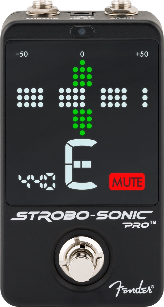 【送料無料】Fender《フェンダー》Strobo-Sonic Pro - Tuner Pedal《ストロボ・チューナー》