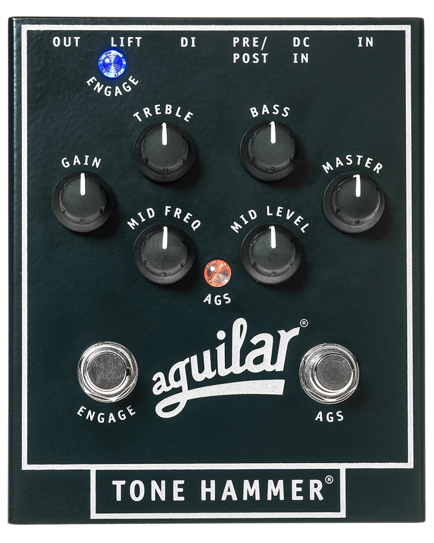 【箱汚れ/限定特価(OUTLET)】【1台限り】【送料無料】aguilar TONE HAMMER ~ PREAMP / DIRECT BOX ~《アギュラー》《プリアンプ》《ダイレクトボックス》