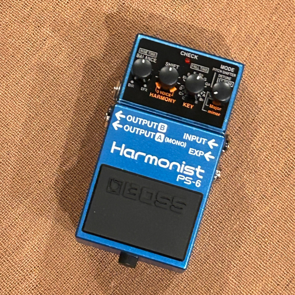 【送料無料】【中古商品 / USED】BOSS PS-6  Harmonist《ボス》《ハーモニスト》《定番ピッチ・シフター》《3声ハーモニー》《スーパー・ベンド・モード / アーミング効果》
