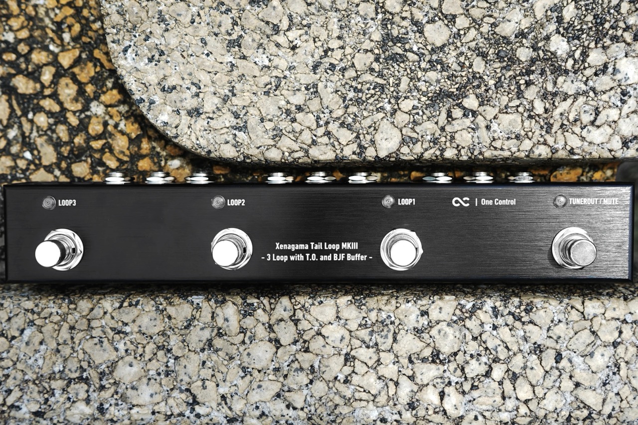 【送料込】One Control Xenagama Tail Loop MK3 "3 Loop with T.O.and BJF Buffer"《ワンコントロール》《ゼナガマ》 《ループ／バッファー搭載》