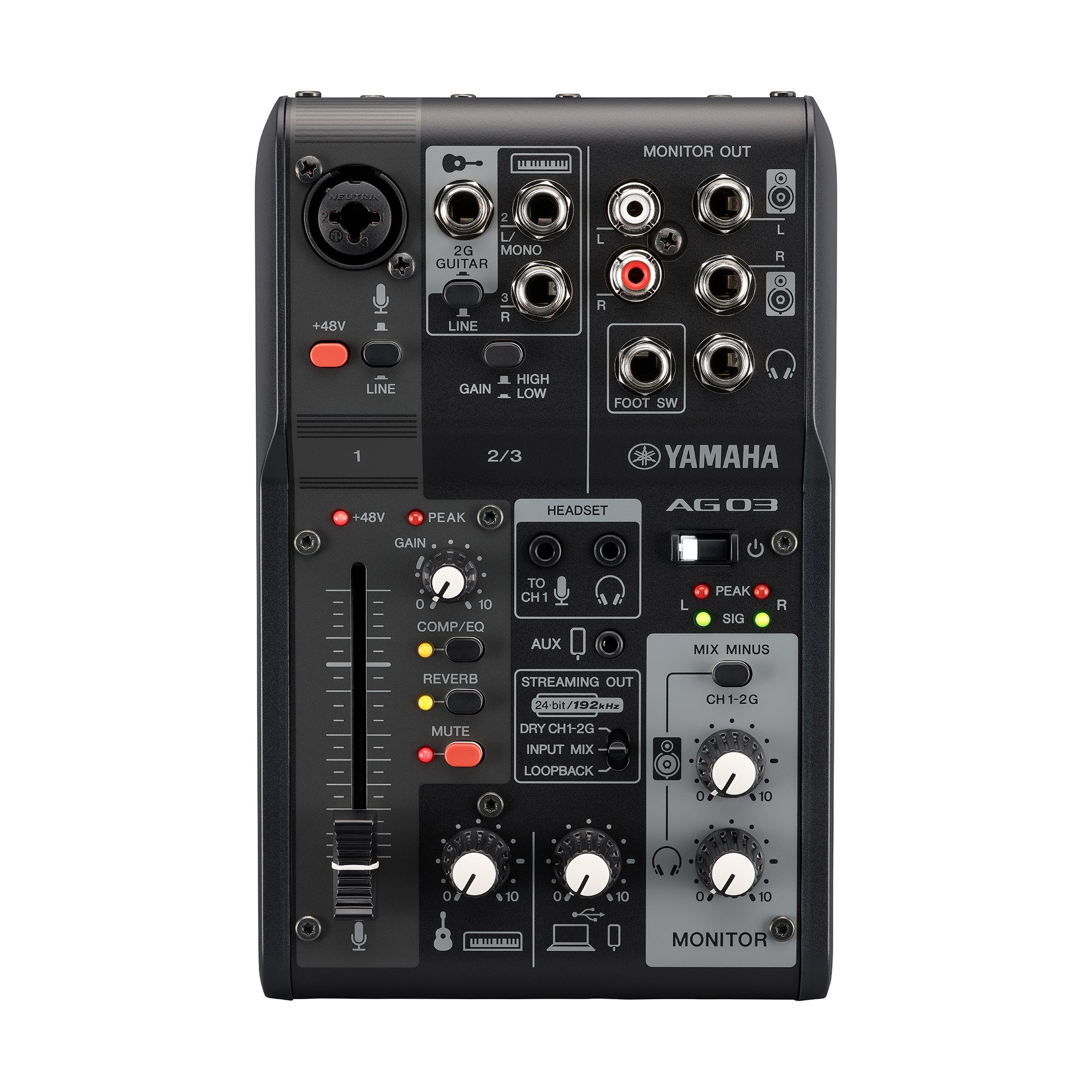 【送料込】YAMAHA  AG03MK2 B  Live Streaming Mixer <br>《ヤマハ》 ライブストリーミングミキサー