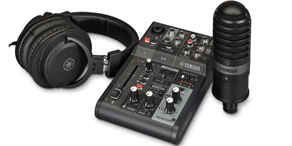 【送料込】【箱汚れ特価/限定】YAMAHA  AG03MK2 LSPK  Live Streaming Pack（BLACK）《ヤマハ》 《ライブストリーミングパッケージ》