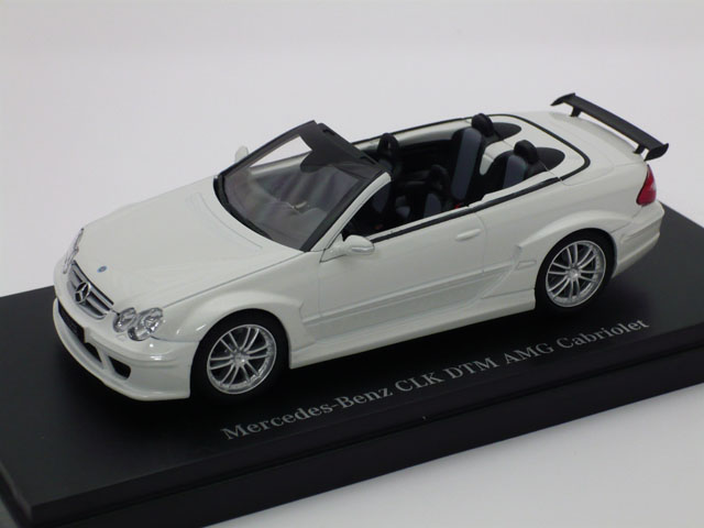 京商　1/43 メルセデス ベンツ CLK DTM AMG カブリオ ストリート バージョン (ホワイト)