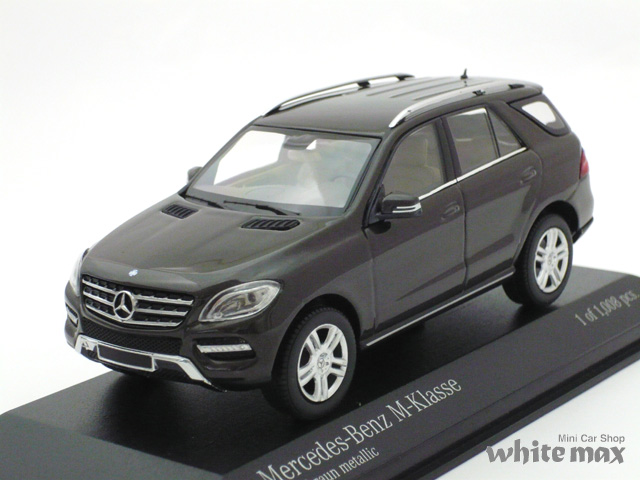 ミニチャンプス　1/43 メルセデス ベンツ Mクラス 2011 (ブラウンメタリック)
