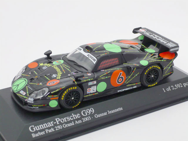 ミニチャンプス　1/43 ポルシェ G99 Barber Park 250 2003 No.6