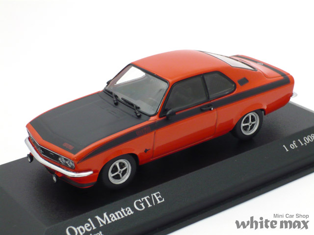 ミニチャンプス　1/43 オペル マンタ GT/E 1974 (レッド)