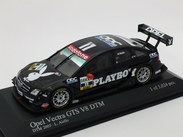 ミニチャンプス 1/43 オペル ベクトラ GTS V8 DTM 2005 チーム