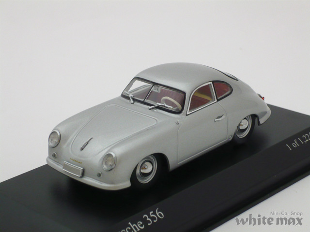 ミニチャンプス　1/43 ポルシェ 356 1950 (シルバー)