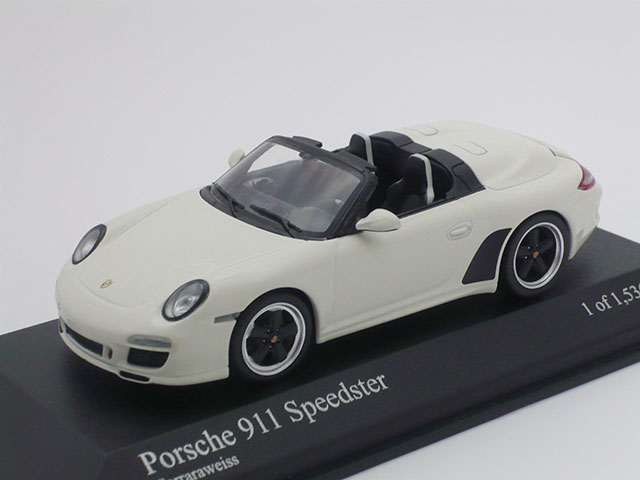 ポルシェ911 カレラ スピードスター 2010 ミニチャンプス製 1/43 ミニチャンプス 1/43 ポルシェ 911 スピードスター 997II 2010