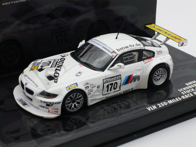 ミニチャンプス　1/43 BMW Z4 Mクーペ VLN 250マイルレース 2007 No.170