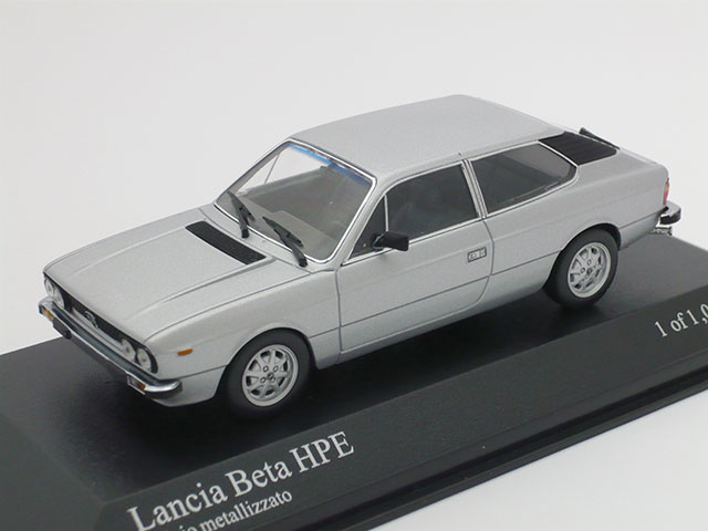 ミニチャンプス　1/43 ランチャ ベータ HPE 1981 (シルバー)