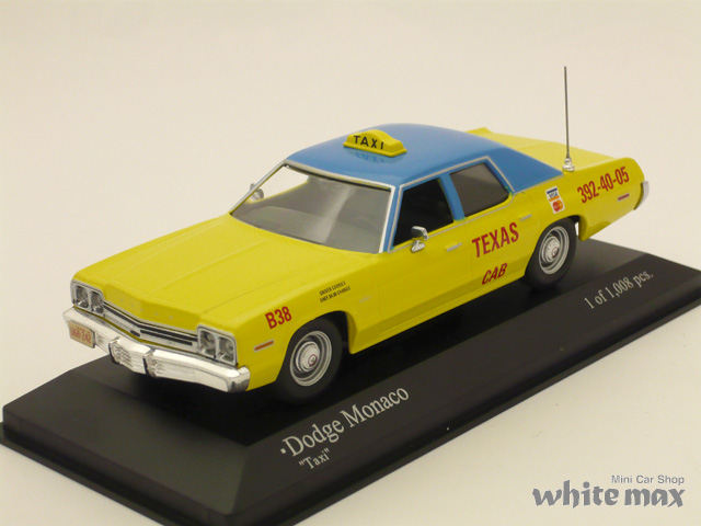 ミニチャンプス　1/43 ダッジ モナコ 1974 "タクシー"