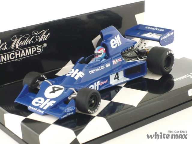 ミニチャンプス　1/43 ティレル フォード 007 1975 No.4 (P.Depailler)