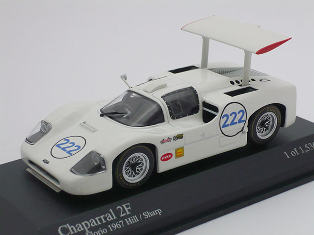 ミニチャンプス　1/43 シャパラル 2F Targa Florio 1967 No.222