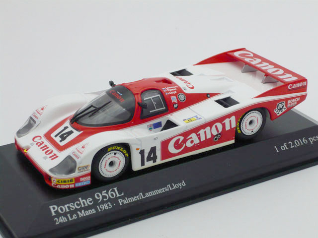 ミニチャンプス　1/43 ポルシェ 956L 24h ルマン 1983 No.14