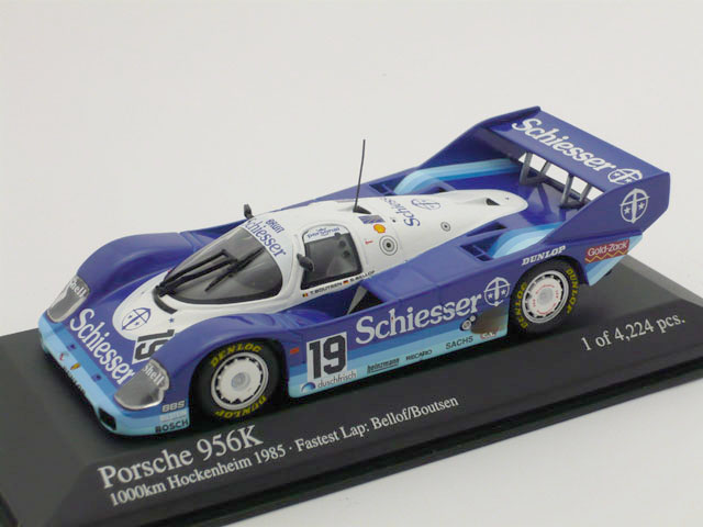 ミニチャンプス　1/43 ポルシェ 956K 1000km ホッケンハイム 1985 No.19