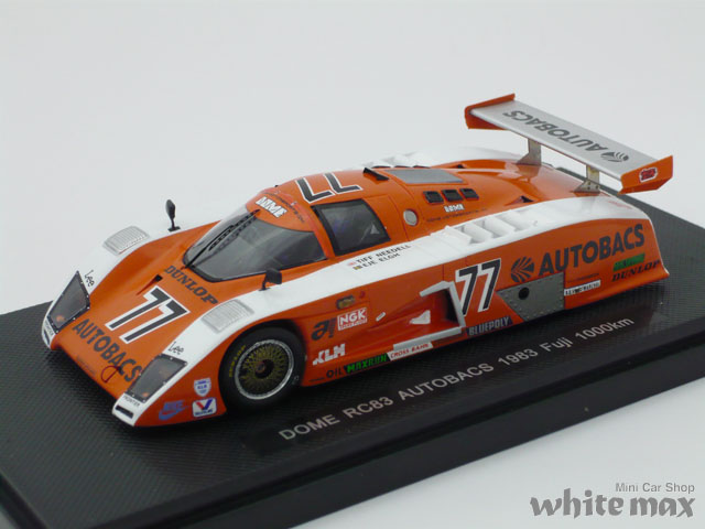 エブロ 1/43 ドーム RC83 オートバックス 1983 富士 1000Km No.77