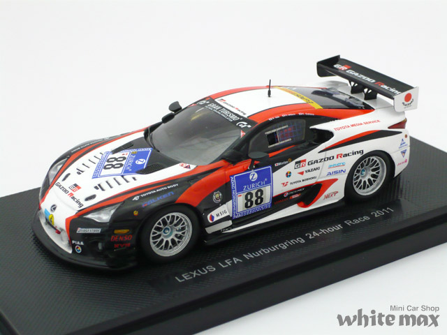 エブロ　1/43 レクサス LFA ニュル 24H レース 2011 No.88