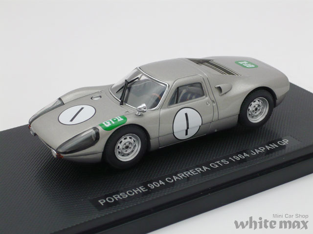 エブロ　1/43 ポルシェ 904 GTS 日本GP 1964 No.1