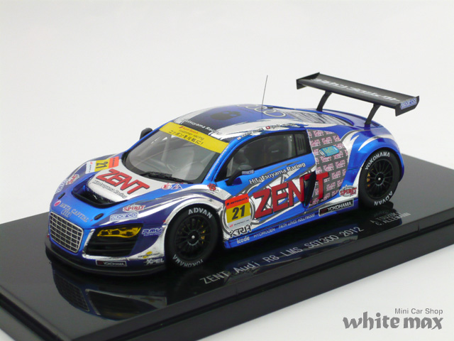 エブロ 1/43 ZENT アウディ R8 LMS スーパーGT300 2012 No.21