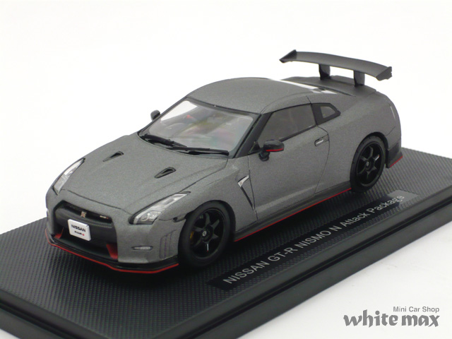 エブロ　1/43 ニッサン GT-R NISMO N アタック パッケージ (ダークマットグレー)