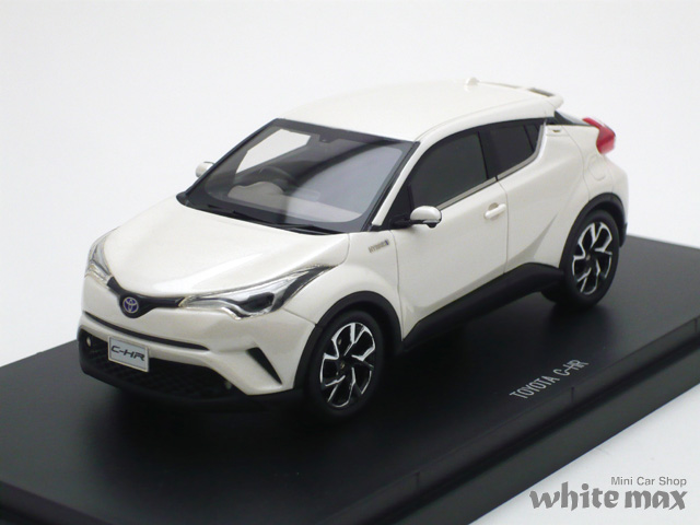 エブロ　1/43 トヨタ C-HR (ホワイトパール)