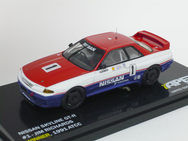 エイペックス レプリカズ　1/43 スカイライン GT-R オーストラリア TCC ウィナー 1991 No1