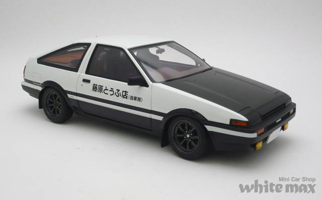 オートアート　1/18 トヨタ スプリンター トレノ(AE86) 「頭文字D」"プロジェクトD" ファイナルバージョン（30th ANNIVERSARY）