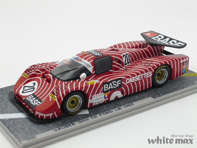 特価 AMR (1/43) ザウバー SHS C6 SEHCAR 1/43 Mini Racing Model Sauber SHS C6 From 1986 24 H Le Mans