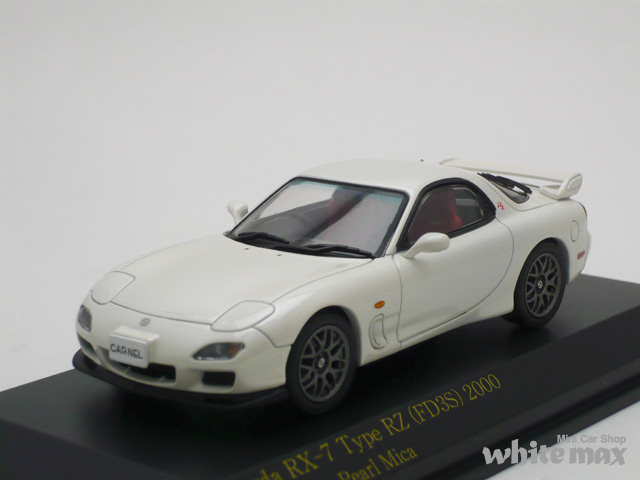 カーネル　1/43 マツダ RX-7 Type RZ (FD3S) 2000 (スノーホワイトパールマイカ)
