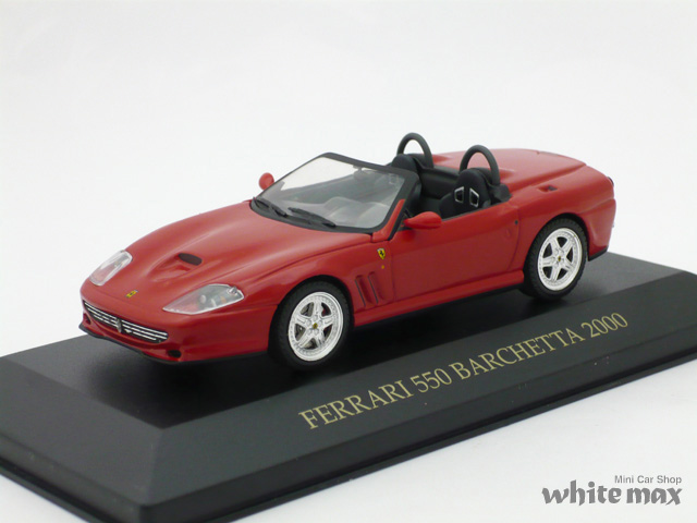 《特価品》 イクソ　1/43 フェラーリ 550 バルケッタ 2000 (レッド)