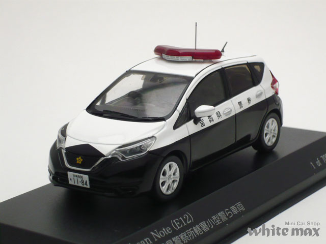 レイズ　1/43 ニッサン ノート E12 2017 宮城県警察所轄署小型警ら車両