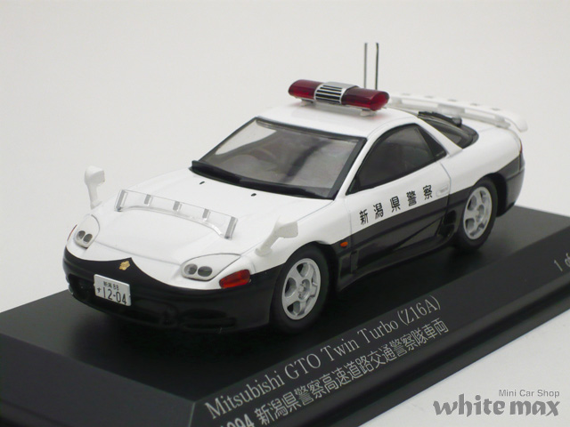 レイズ　1/43 ミツビシ GTO Twin Turbo Z16A 1994 新潟県警察高速道路交通警察隊車両 502