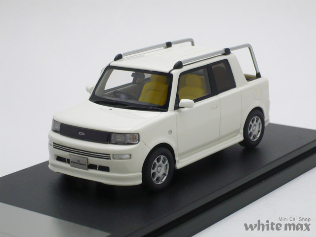 ハイストーリー　1/43 トヨタ bB オープンデッキ 2001 (ホワイト)