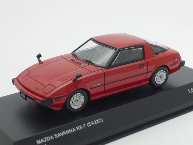 京商 1/43 マツダ サバンナ RX-7 SA22C (レッド) ミニカー通販専門  