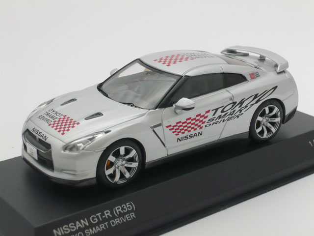 京商　1/43 ニッサン GT-R R35 Tokyo Smart Driver