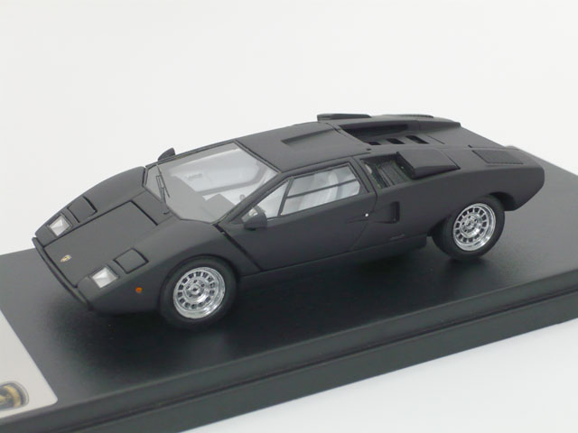 京商　1/43 ランボルギーニ カウンタック LP400 (ブラック)