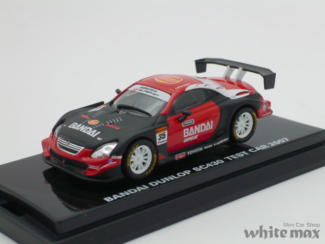ビーズコレクション　1/64 バンダイ ダンロップ SC430 テストカー 2007