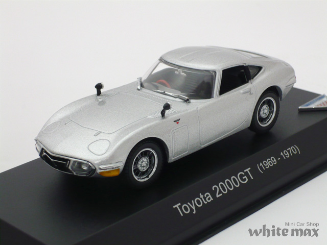 京商 1/43 トヨタ 2000GT 1969-1970 (シルバー)