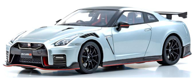 京商 1/18 ニッサン GT-R NISMO 2020 (シルバー）