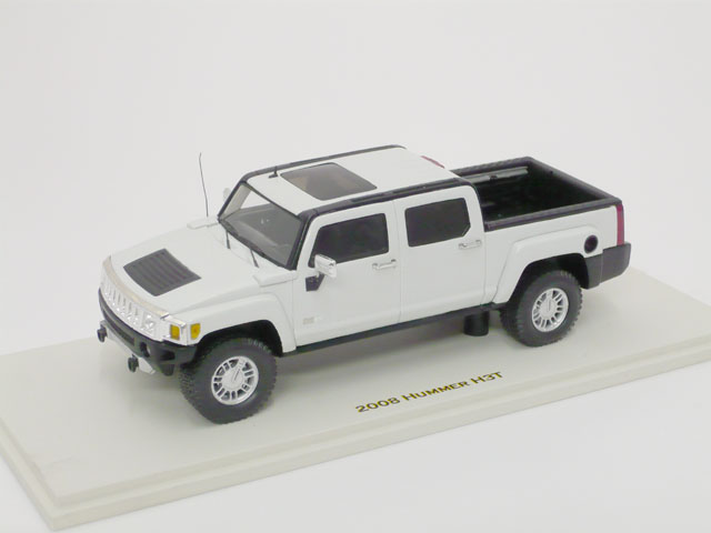 LUXURY　1/43 ハマー H3T 2008 (ホワイト)