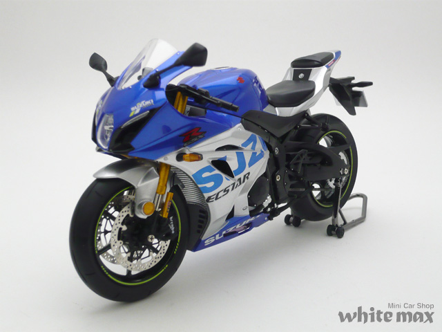 ミニカー　1/12 SUZUKI GSX-R 1000R ABS 2020(100周年記念カラー) [LCDM-2001-SI] LCD モデル 1/12 スズキ GSX-R 1000R ABS 20 (100thカラー）