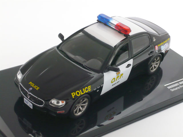 イクソ　1/43 マセラティ クァトロポルテ オンタリオ州 ポリスカー 2008